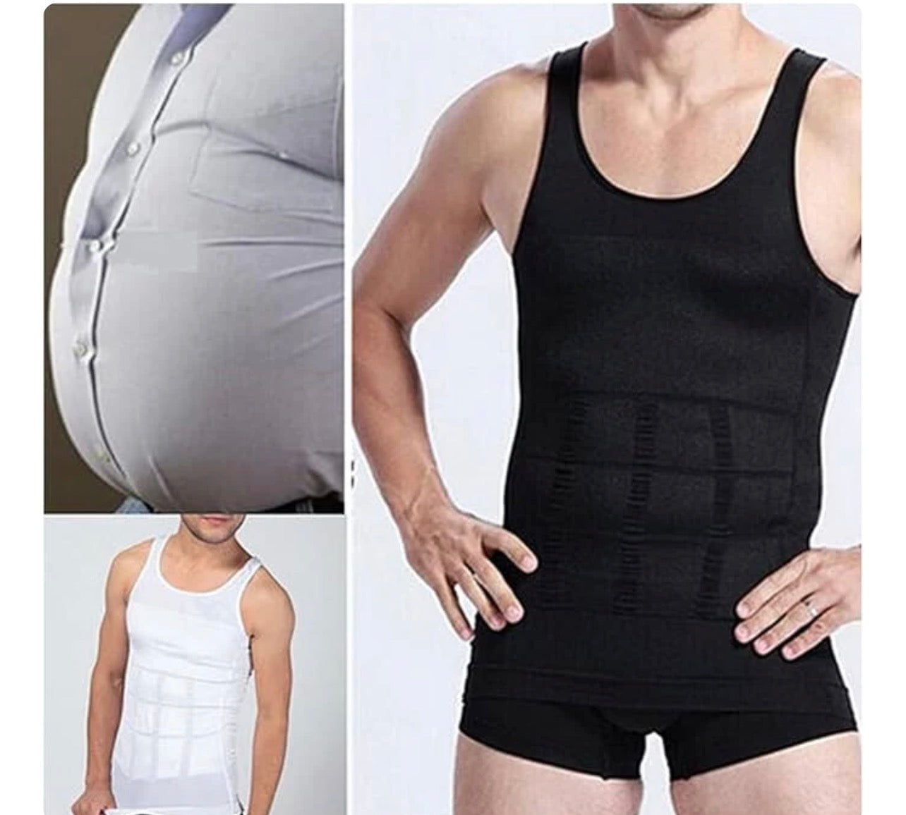 Men's Slimming Body Shapewear (Black)