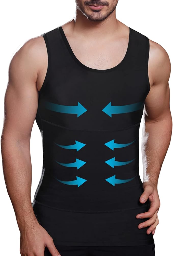 Men's Slimming Body Shapewear (Black)